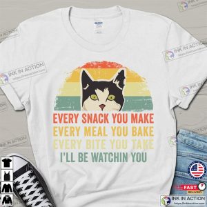 Funny Cat Shirt I Will Be Watching You Cat Tshirt Cat Owner Gift