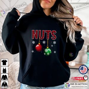 Chestnuts Funny Christmas Couples Nuts T-Shirt