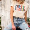 Choose Kindness Smiley Face Rainbow Shirt