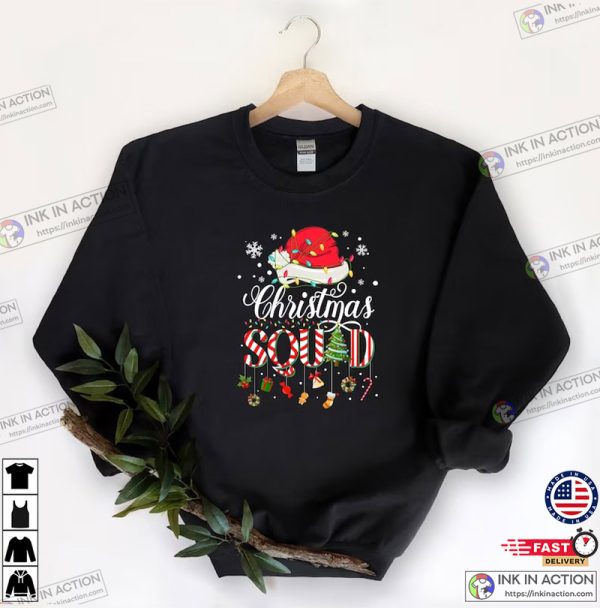 Christmas Family Squad Sweatshirt, Christmas Family Shirt, Christmas Gift, Holiday Gift