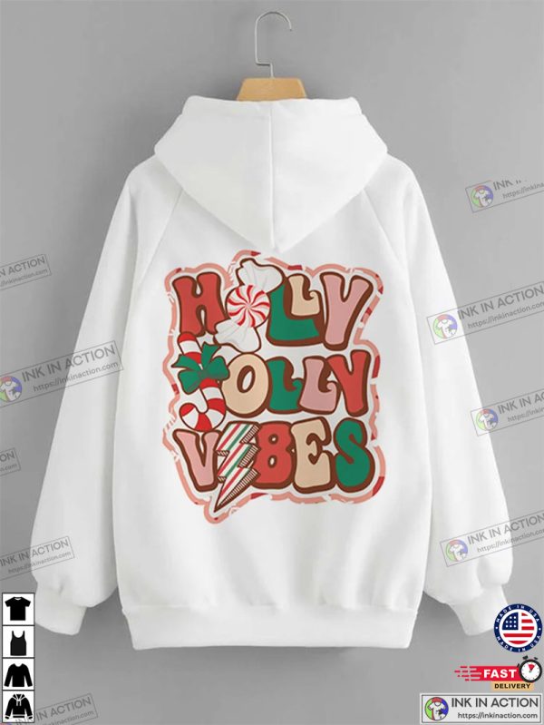 Holly Jolly Vibes Santa Christmas Shirt