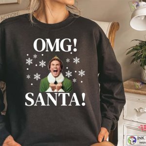 OMG Santa I Know Him Ugly Christmas Sweatshirt