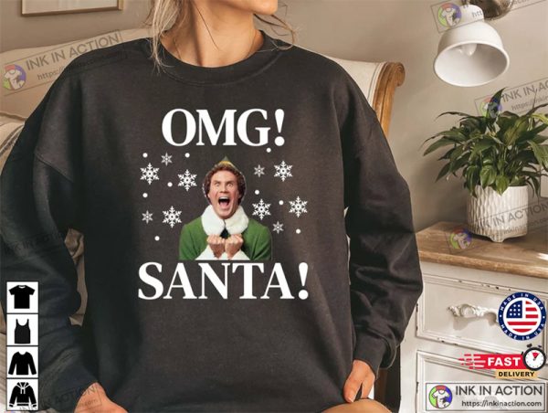 OMG Santa I Know Him Ugly Christmas Shirt