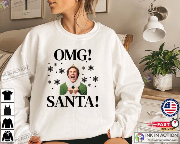 OMG Santa I Know Him Ugly Christmas Shirt