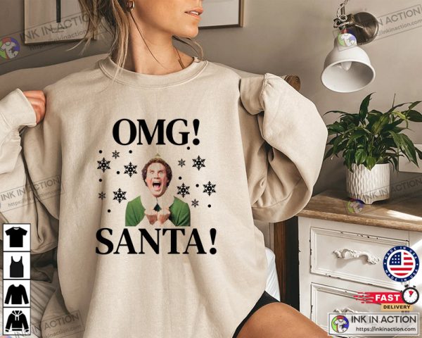 OMG Santa I Know Him Ugly Christmas Shirt