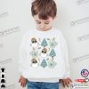 Holiday Groovy Santa Doodles Christmas Trees Christmas Shirt