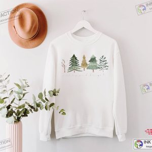 Christmas Sweatshirt Merry and Bright Sweatshirt Christmas Tree Sweatshirt 1