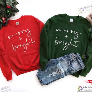 Merry and Bright Christmas Sweatshirts 3