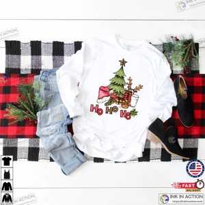 Christmas Tree Long Sleeve Shirt, Christmas Shirts, Christmas Tshirt, Cute Christmas Shirts, Hohoho Shirt
