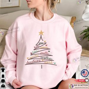 Christmas Tree Sweatshirt Christmas Pine Tree Sweatshirt Winter Sweatshirt 2