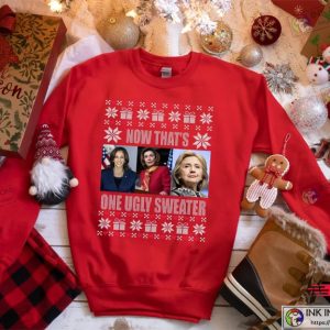 Christmas Ugly Sweater Republican Party Kamala Pelosi Hillary Christmas Ugly Sweater Women 2