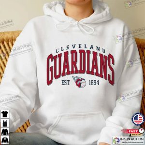 Cleveland Guardians Est. 1894 Cleveland Indians Womens Shirt Cleveland  Sports Gifts - Happy Place for Music Lovers