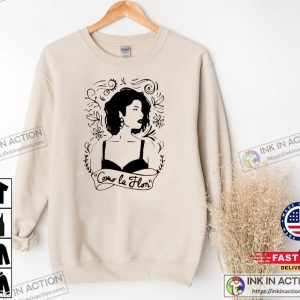 Como La Flor Sweatshirt Selena Inspired Sweatshirt Selena Quintanilla Sweatshirt Como La Flor SweaterSelena Sweatshirt 4