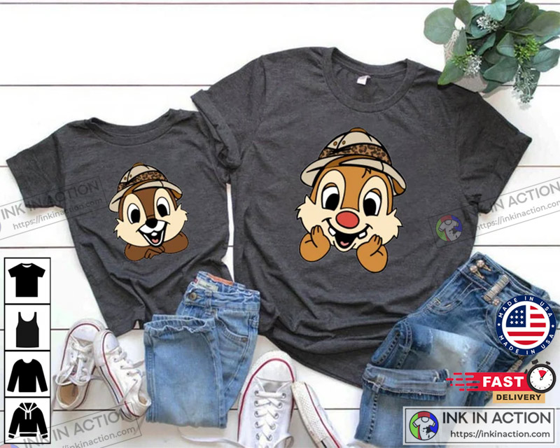 Chip And Dale 2022 Disney Animal Kingdom Family Shirts