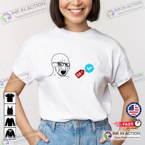 Crying For twitter blue check Elon Musk Twitter Funny Graphic T shirt 3