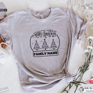 Custom Matching Family Christmas Shirts