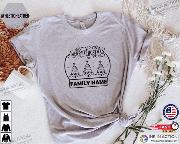 Custom Matching Family Christmas Shirts