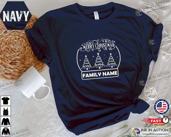 Custom Matching Family Christmas Shirts