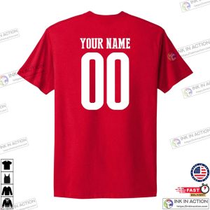 Custom Name and Number Team Melli Shirt Irans Soccer Football World Cup 2022 Fan T shirt 4