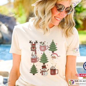 Cute Christma elements t shirt Christmas little things t shirt holiday apparel Christmas tee 3