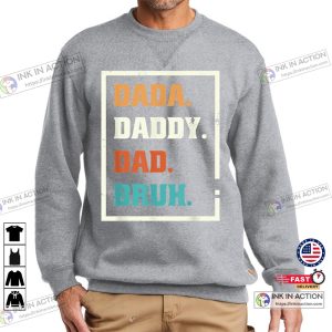 best dad shirts Funny Evolution Of Dada Dad Daddy Sweatshirt 2