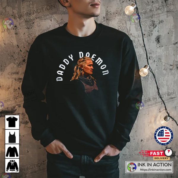 Daemon Targaryen Dragon Sweatshirt Daddy Daemon Shirt House of Dragon Shirt Game of Thrones T-shirts