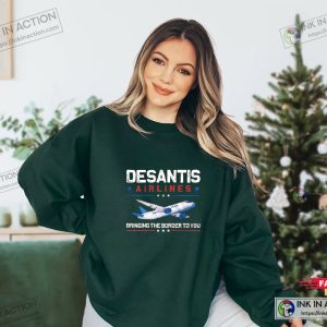DeSantis Airlines Bringing The Border To You T-shirt Conservative Trending Shirt