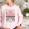 Dear Santa You Leave Cash Naughty Christmas Humorous Christmas Shirt