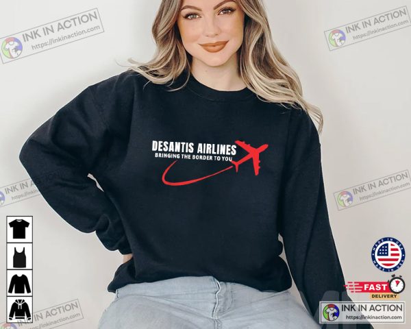 Desantis Airlines Graphic T-Shirt