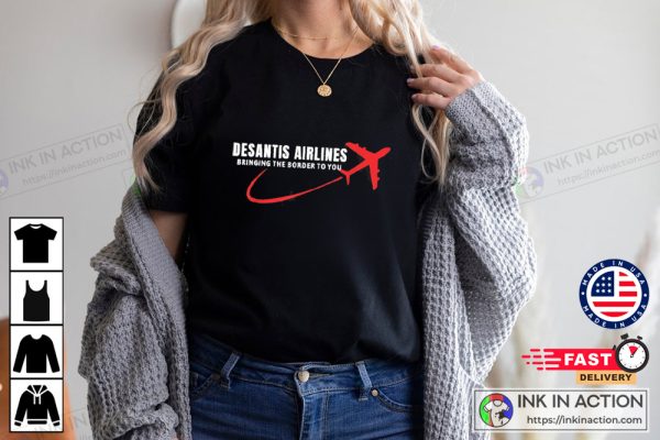 Desantis Airlines Graphic T-Shirt