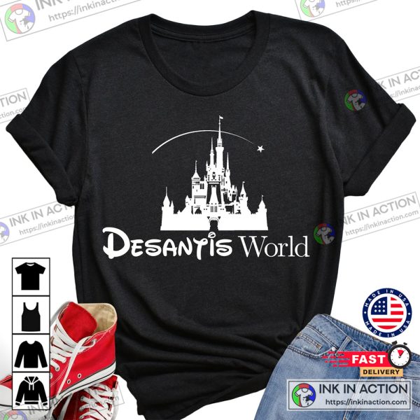 Desantis World Anti Woke Corporation Unisex T-shirt Ron DeSantis Shirt