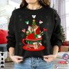 Disney Beauty and The Beast Christmas Coffee Cup Shirt