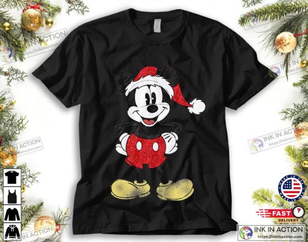 Disney Christmas Santa Mickey Mouse Shirt, Mickey’s Very Merry Christmas Party 2022 Shirt