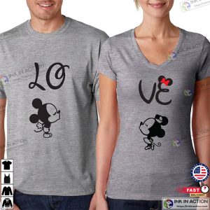 Disney Couple Matching Disney Newlywed Shirts Couples Disney Vacation Valentines Gift Couple Matching Set 1