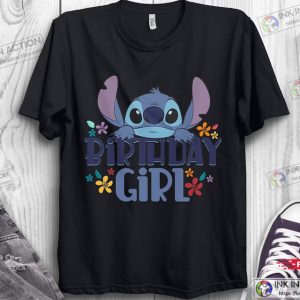 Disney Lilo Stitch Birthday Girl T Shirt Stitch Birthday Shirt Birthday Boy Girl Shirt 1