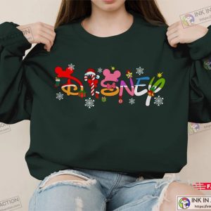 Disney Merry Christmas 2022 Shirt Disney Mickey Christmas Shirt Disneyland Family Vacation Shirt 3