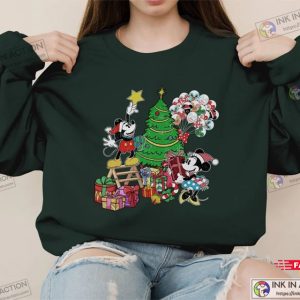 Disney Mickey Balloon Christmas Shirt, Disney Mickey Minnie Christmas Shirt, Mickey And Friends Christmas Shirt