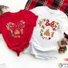 Disney Minnie Mouse Ginger Bread Christmas Shirt