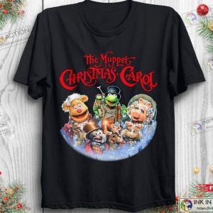 Disney Retro 90s The Muppet Christmas Carol Shirt Kermit the Frog Gonzo Miss Piggy Unisex T shirt 1