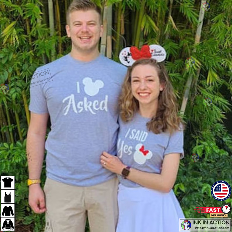 https://images.inkinaction.com/wp-content/uploads/2022/11/Disney-engagement-I-asked-I-said-yes-Engagement-shirts-I-said-yes-Disney-Minnie-Mickey-Wedding-1.jpg