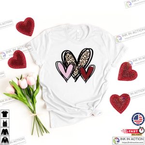 Doodle Hearts Valentines Shirt Cute Valentines Day T shirt 3