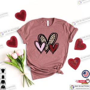 Doodle Hearts Valentines Shirt Cute Valentines Day T shirt 4