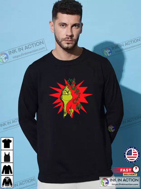 Dr. Seuss Grinch Burst Sweatshirt