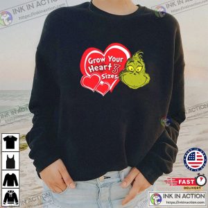 Dr. Seuss Grinch Grow Your Heart Tshirt 1