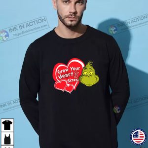 Dr. Seuss Grinch Grow Your Heart Tshirt 2