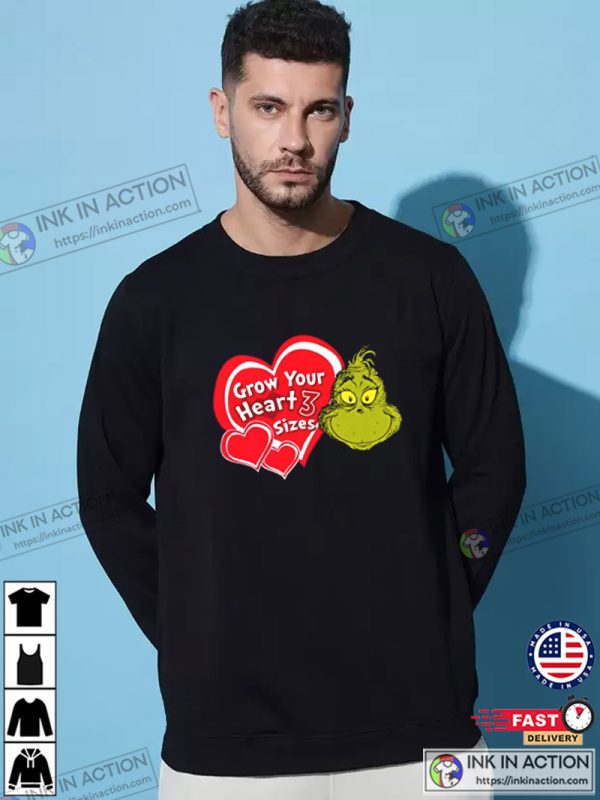 Dr. Seuss Grinch Grow Your Heart T-shirt