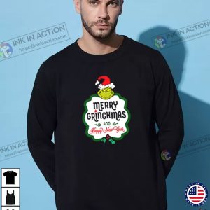 Dr. Seuss Grinch Happy New Year T-shirt