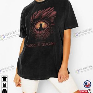 Game of Thrones 2022 Sweatshirt Daemon Targaryen Dragon Tee Mother of Dragons Vintage 90s Shirt