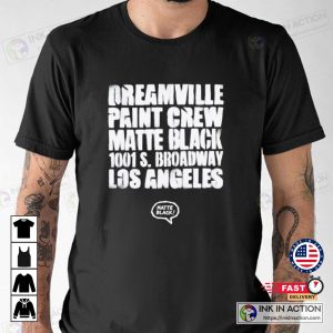 Dreamville 2022 Dreamville x Matte Black Tshirt Black 3