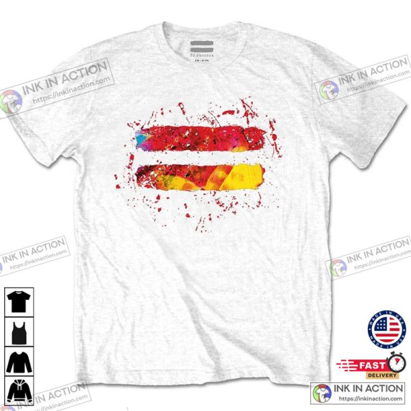 Ed Sheeran Equal Logo White Unisex T-Shirt